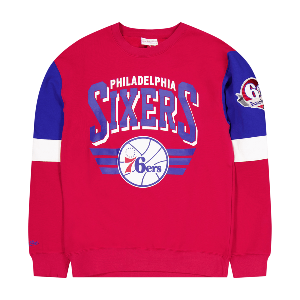 76ers All Over Crew 3.0 Scarlet Red