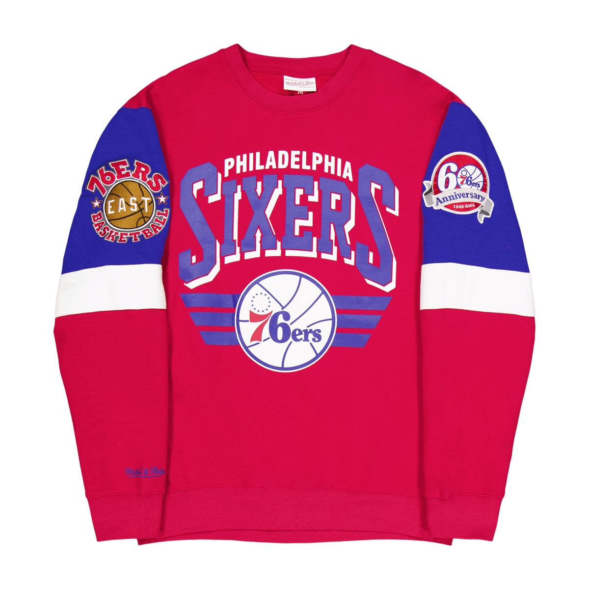 76ers All Over Crew 3.0 Scarlet Red