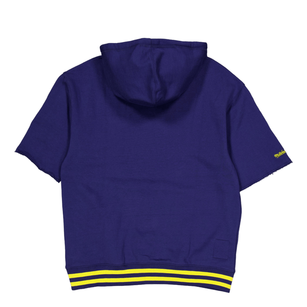 Wolverines Pre-game Ss Fleece  Navy