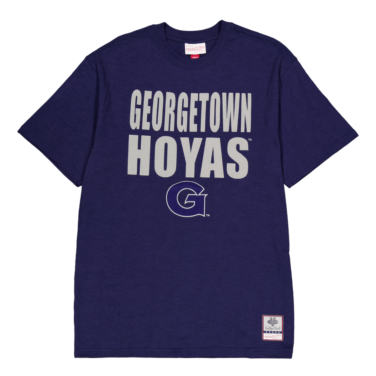Hoyas Legendary Slub S/s Tee Navy