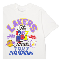 Lakers Champs Fest Ss Tee Hwc White