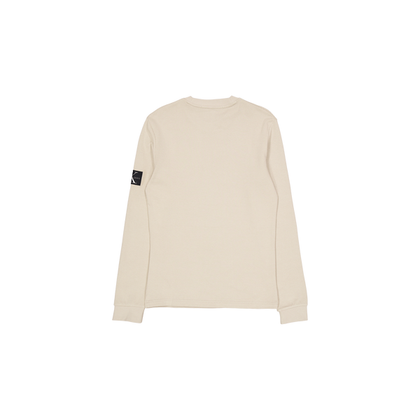 Waffle Ls Tee Ped - Plaza Taupe