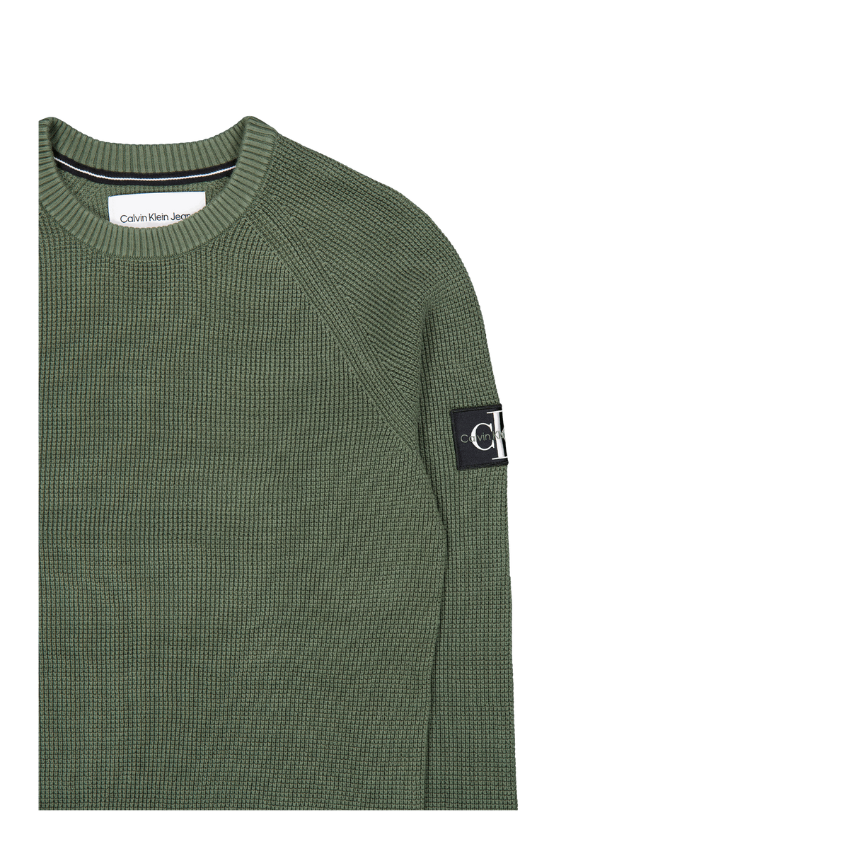 Badge Easy Sweater Llp - Thyme