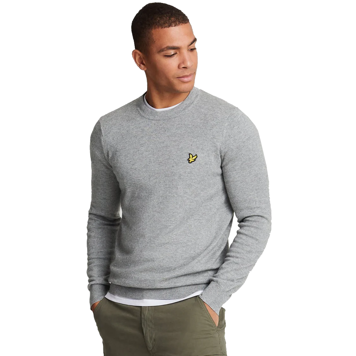 Cotton Merino Crew Jumper T28