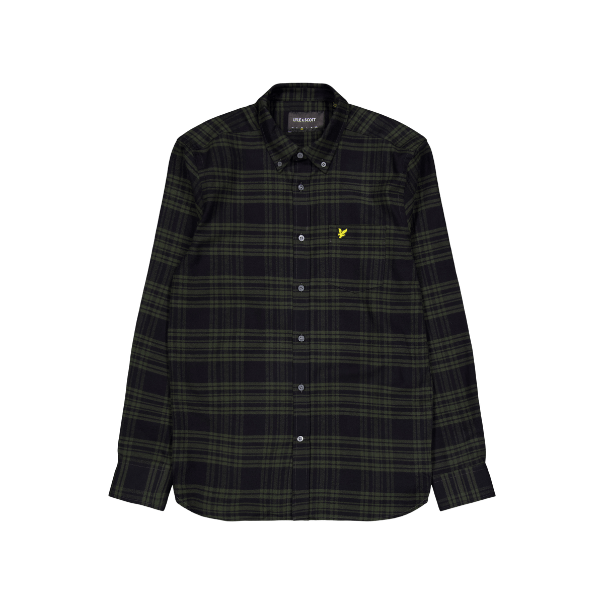 Check Flannel Shirt W995 Mountain Moss
