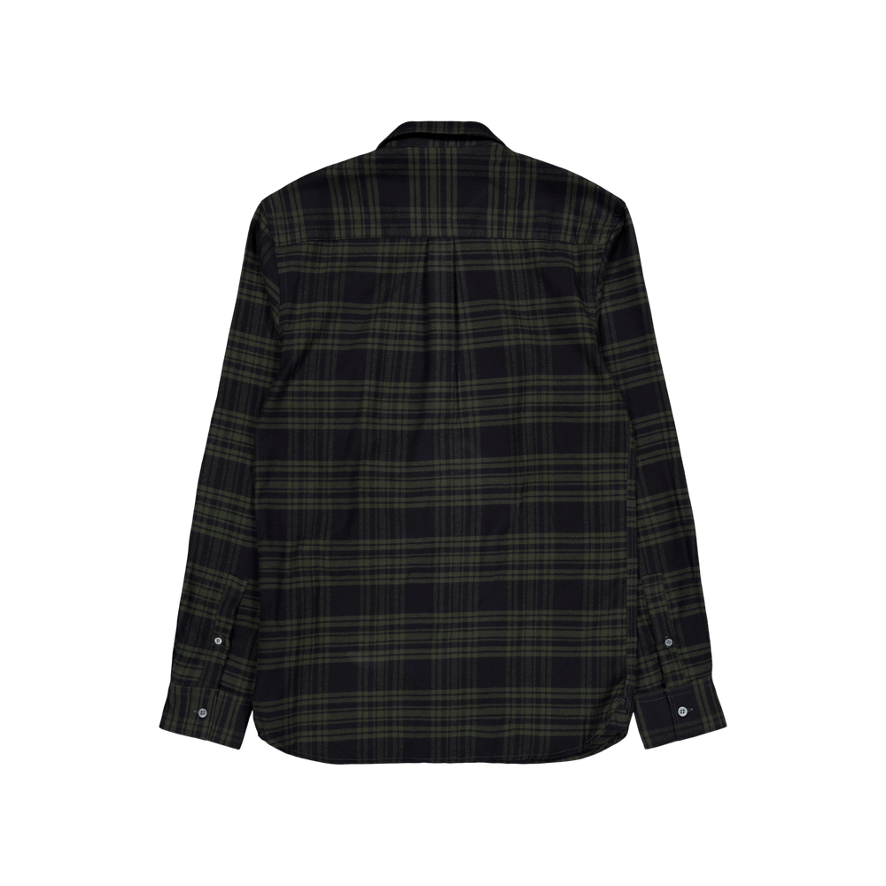Check Flannel Shirt W995 Mountain Moss
