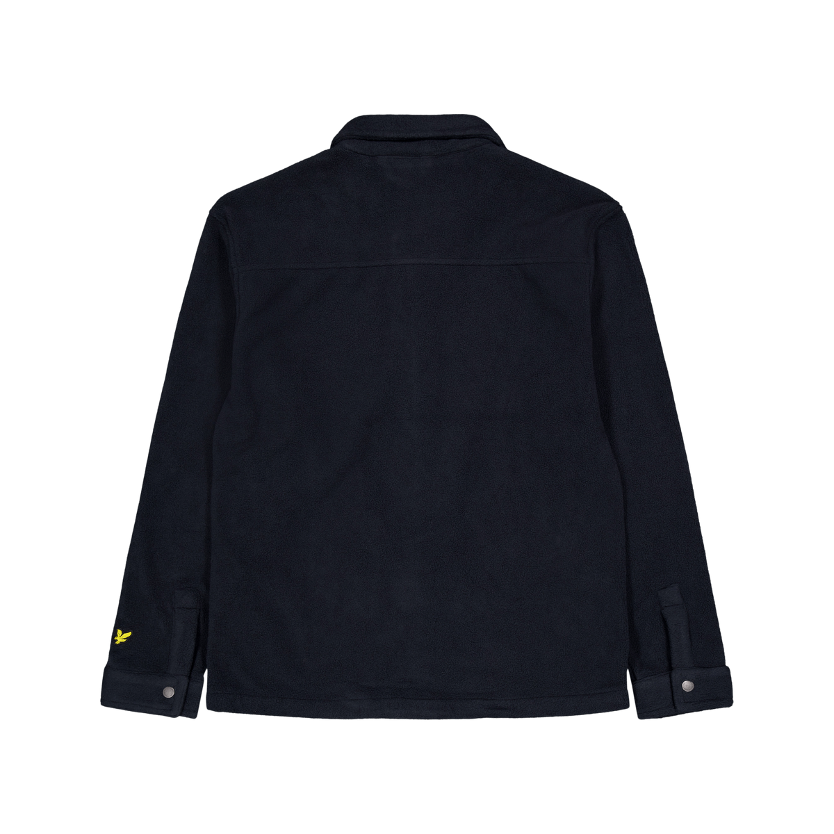 Embroidered Fleece Overshirt Z271 Dark