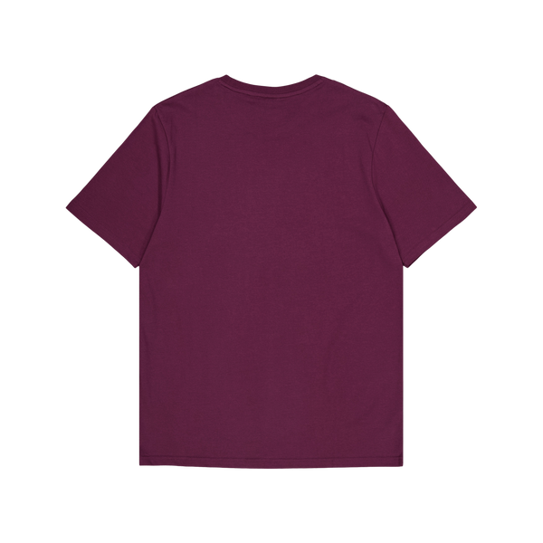 Plain T-shirt Z562 Burgundy