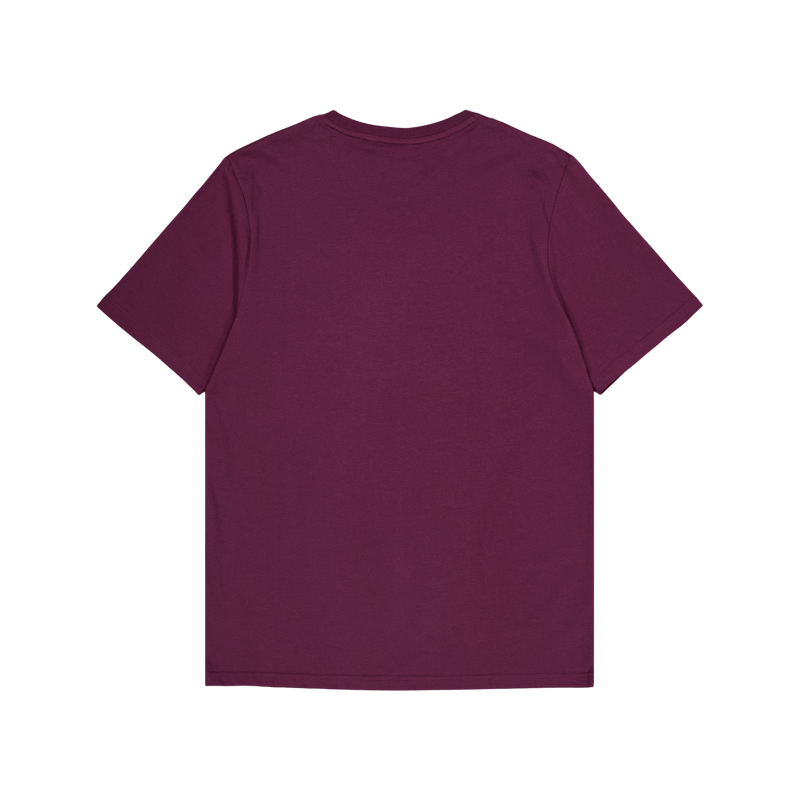 Plain T-shirt Z562 Burgundy