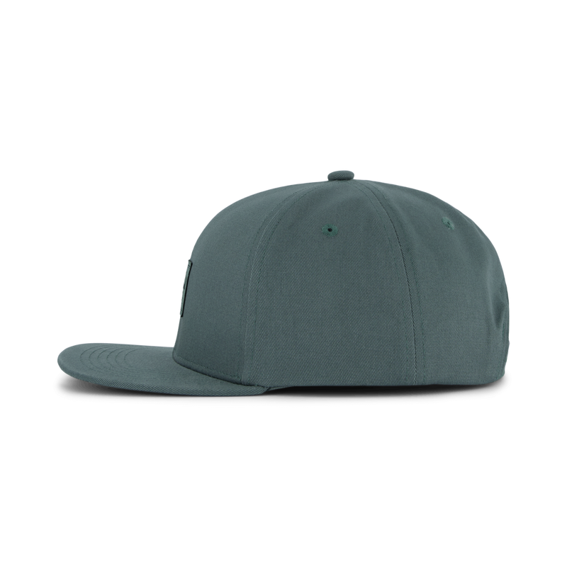 Whaler 6 Panel Cap Tonal Dark Forest