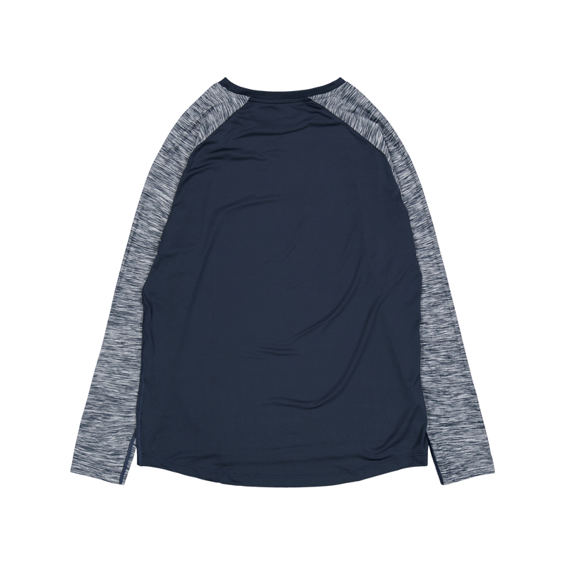 Raglan  Long Sleeve Blu