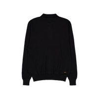 Lennox Knitted Full Zip 069 Black