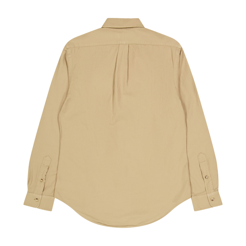 Polo Ralph Lauren Cotton Texture Shirt Surrey Tan