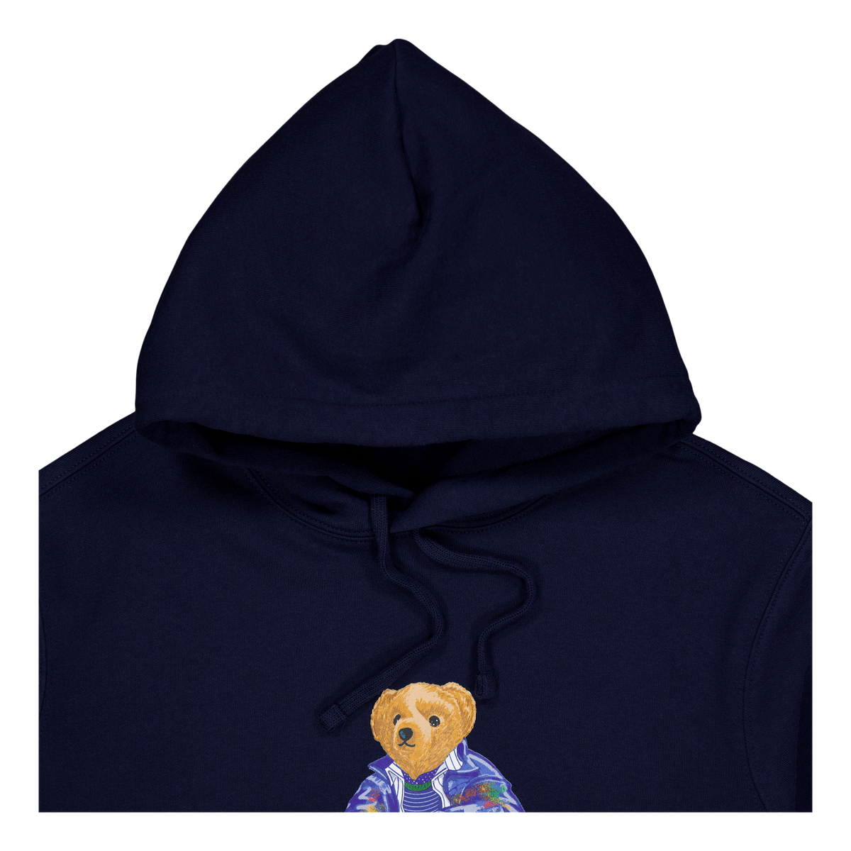 Polo Ralph Lauren Graphic Fleece Hoodie Cr23 Cruise  Paint Bear