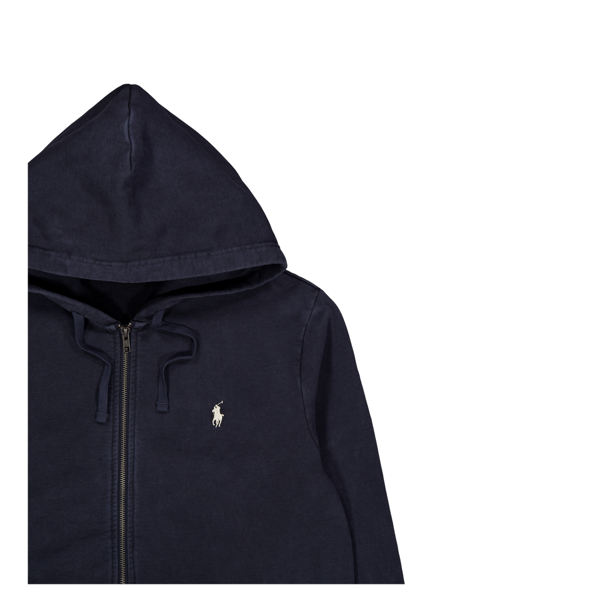 Polo Ralph Lauren Loopback Terry Zip Hoodie Faded Black Canvas - Polo ...
