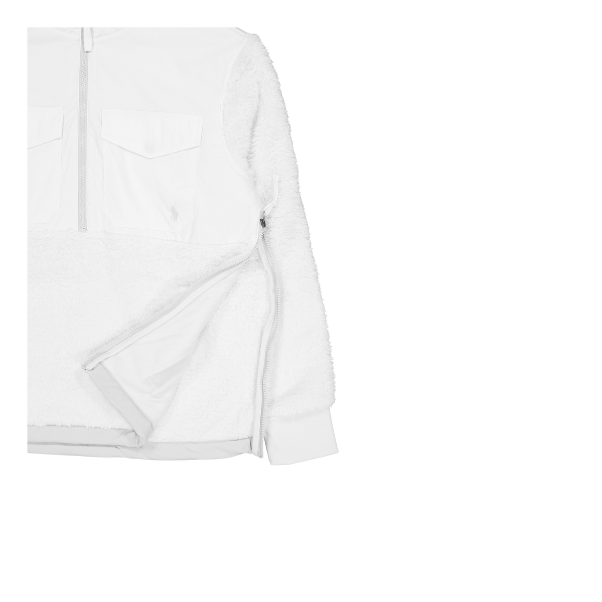 Polo Ralph Lauren Lshzhoodm1-long Sleeve-pullove Winter  Multi