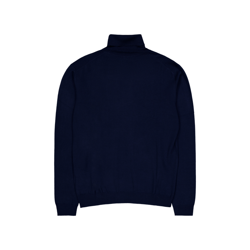 Les Deux son Rollneck Merino Knit Dark