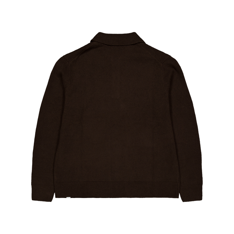 Les Deux Errol Rugby Knit Coffee