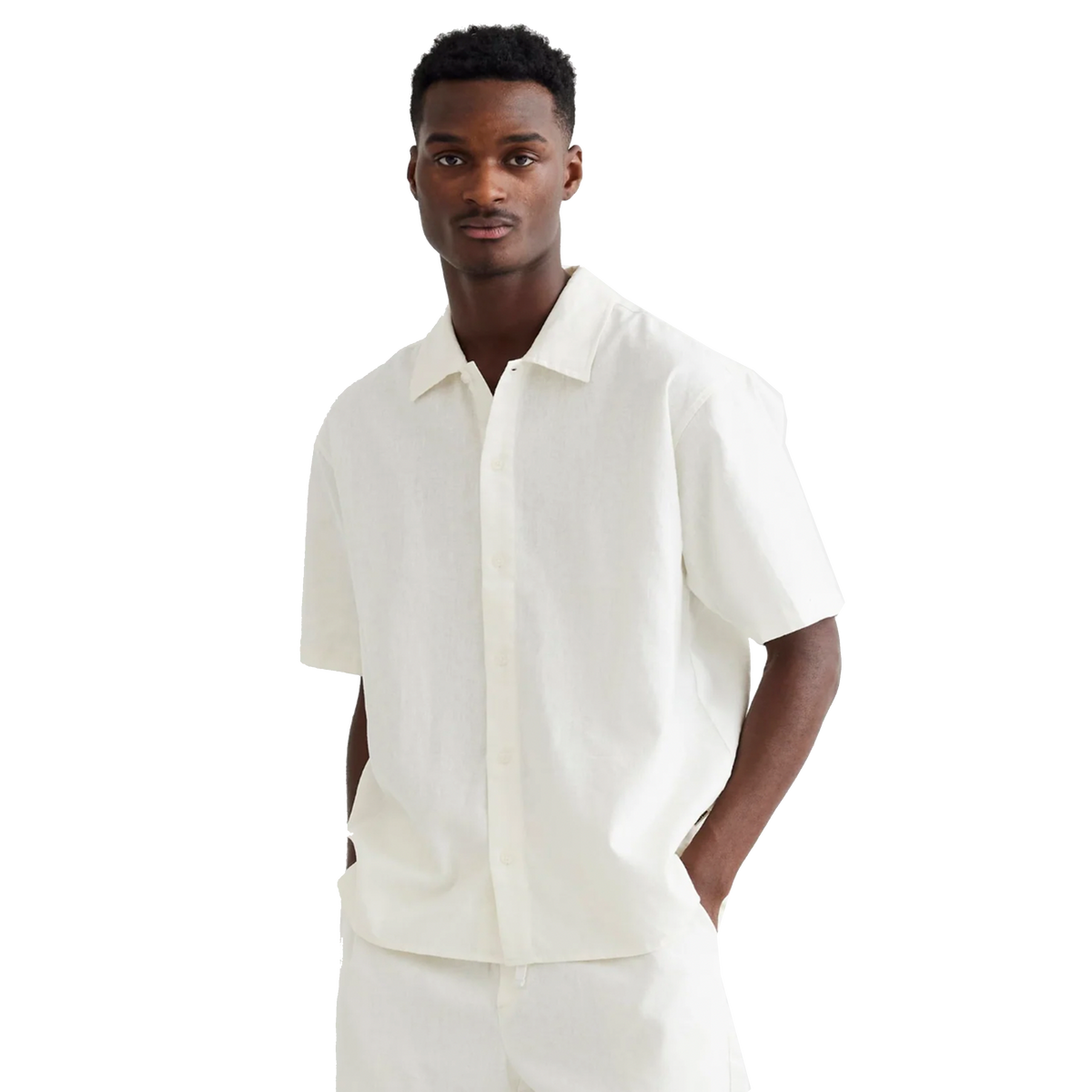 Wbbanks Linen Shirt Off