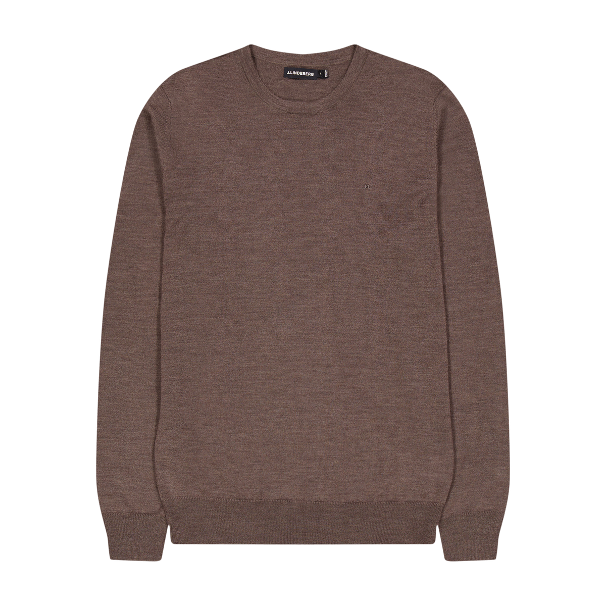 Lyle Light Merino Sweater E374 Walnut