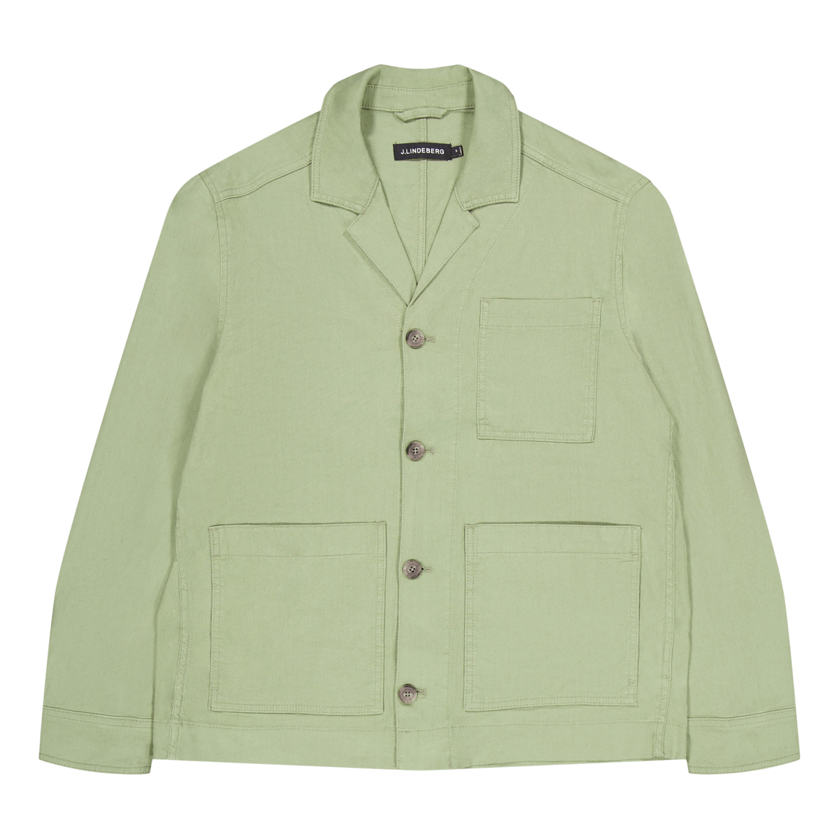 Errol Linen Workwear Overshirt M311