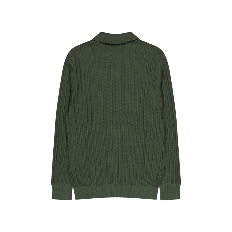 Micro Cable Polo Jumper X083 Wilton