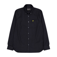 Plain Flannel Shirt X087 Saddle
