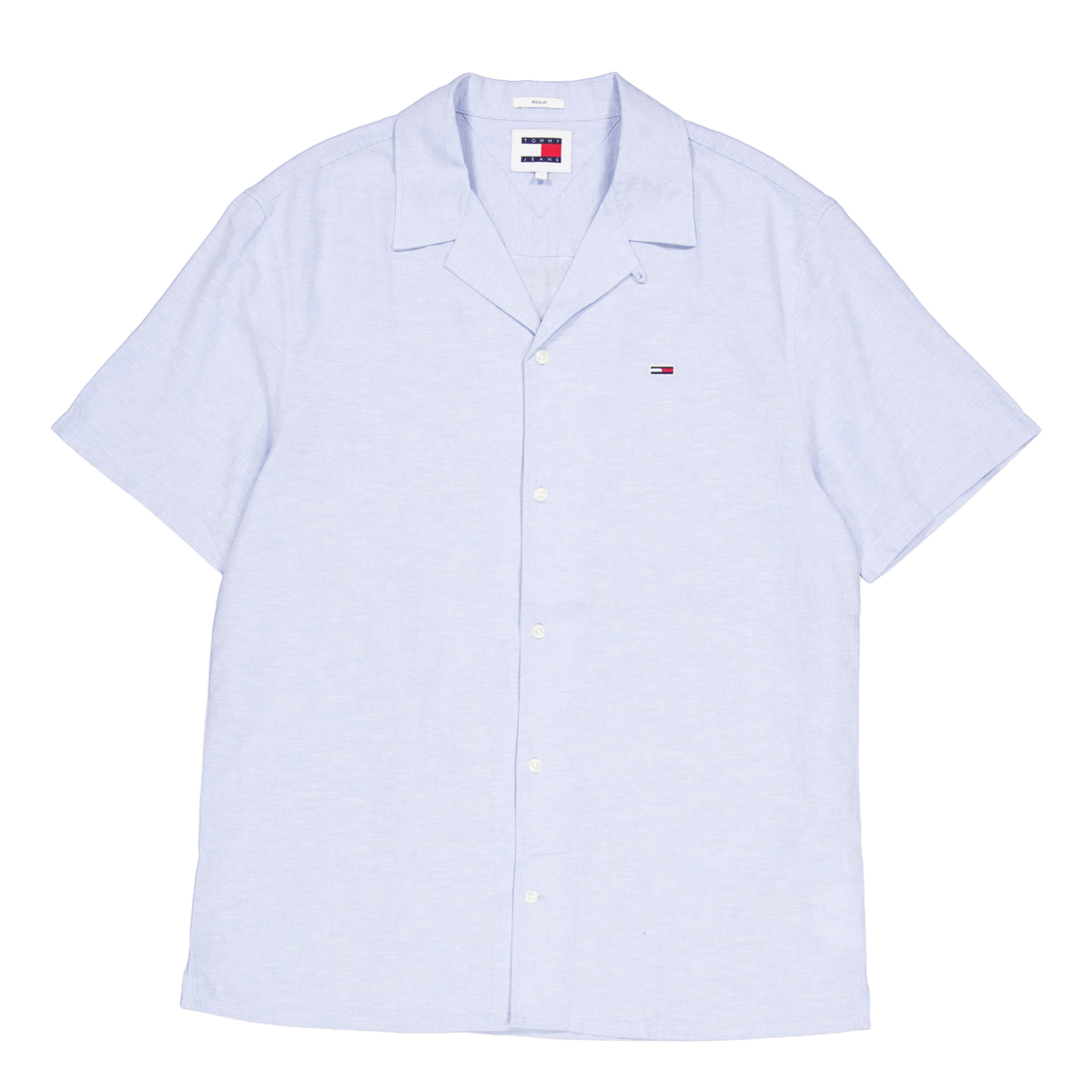 Tjm Linen Blend Camp Shirt Ext Moderate