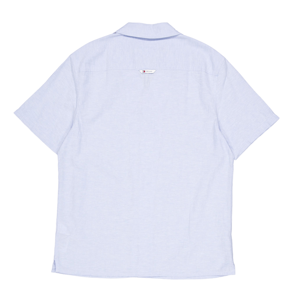 Tjm Linen Blend Camp Shirt Ext Moderate