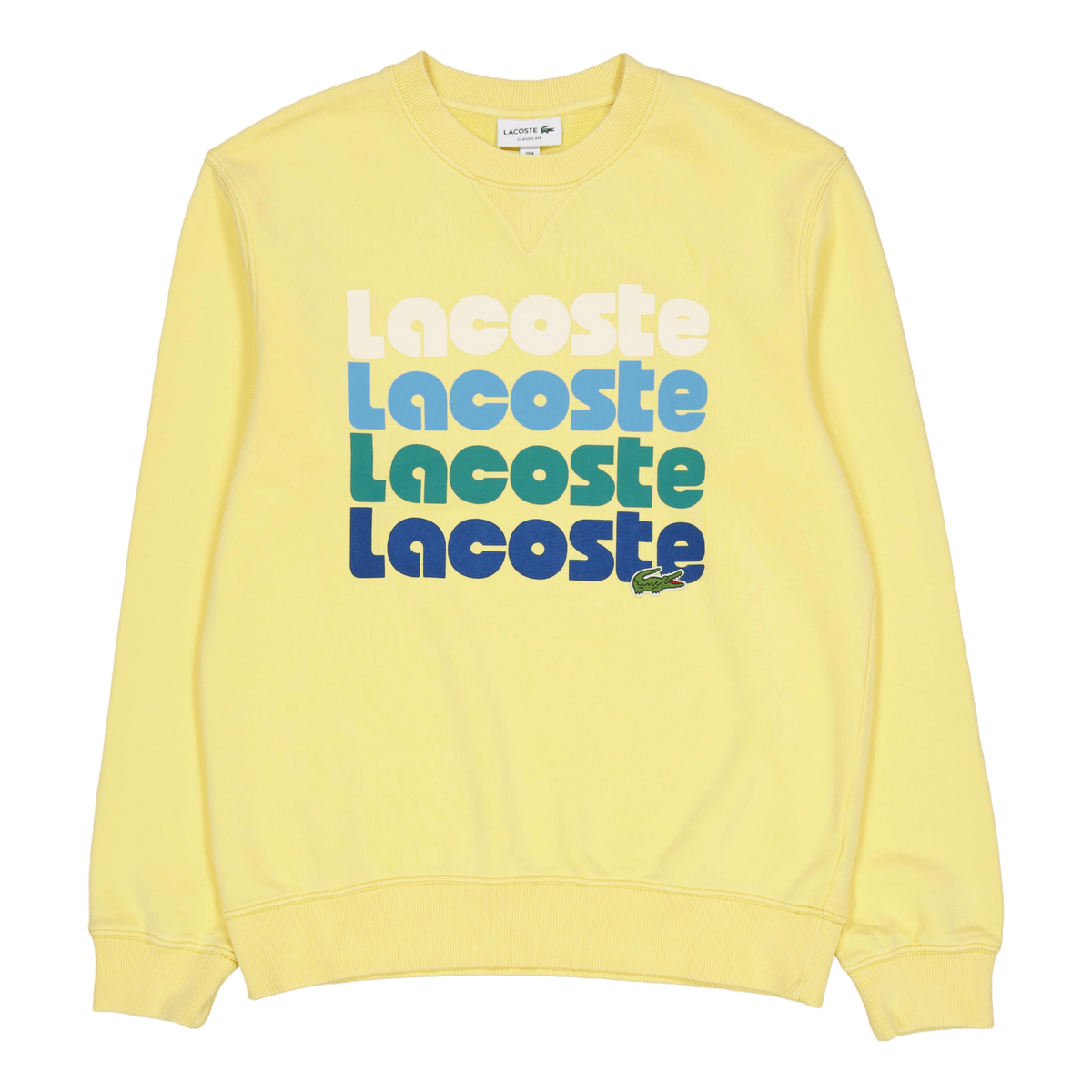 Lacoste Logo Sweatshirt Iy1 Cornsilk