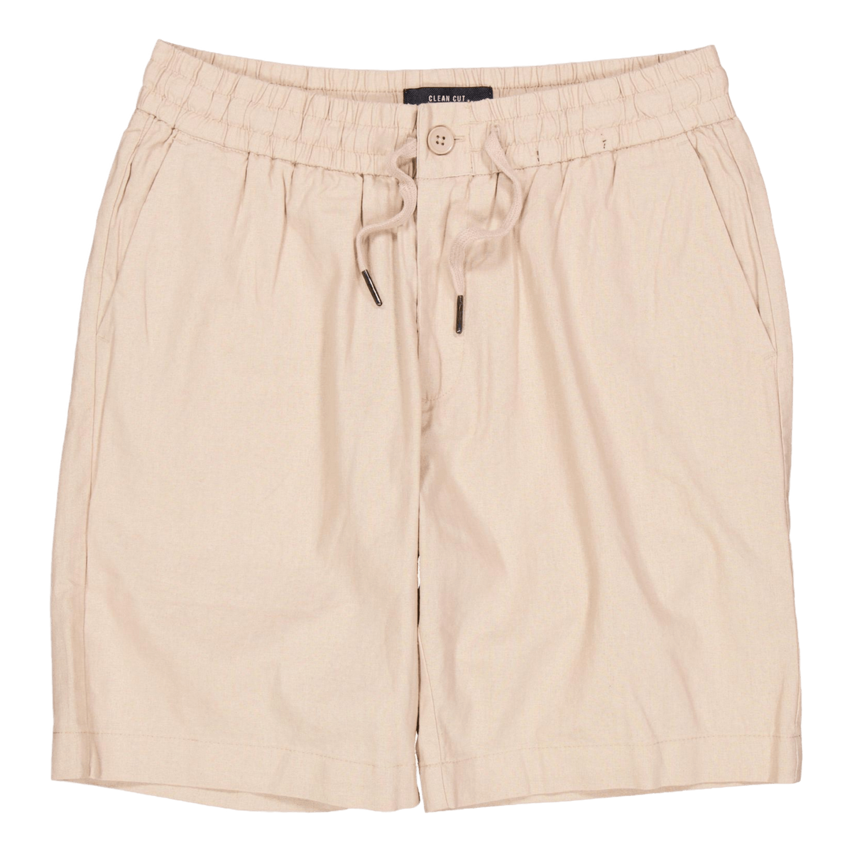 Barcelona Cotton / Linen Short Khaki