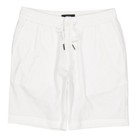Barcelona Cotton / Linen Short White 02
