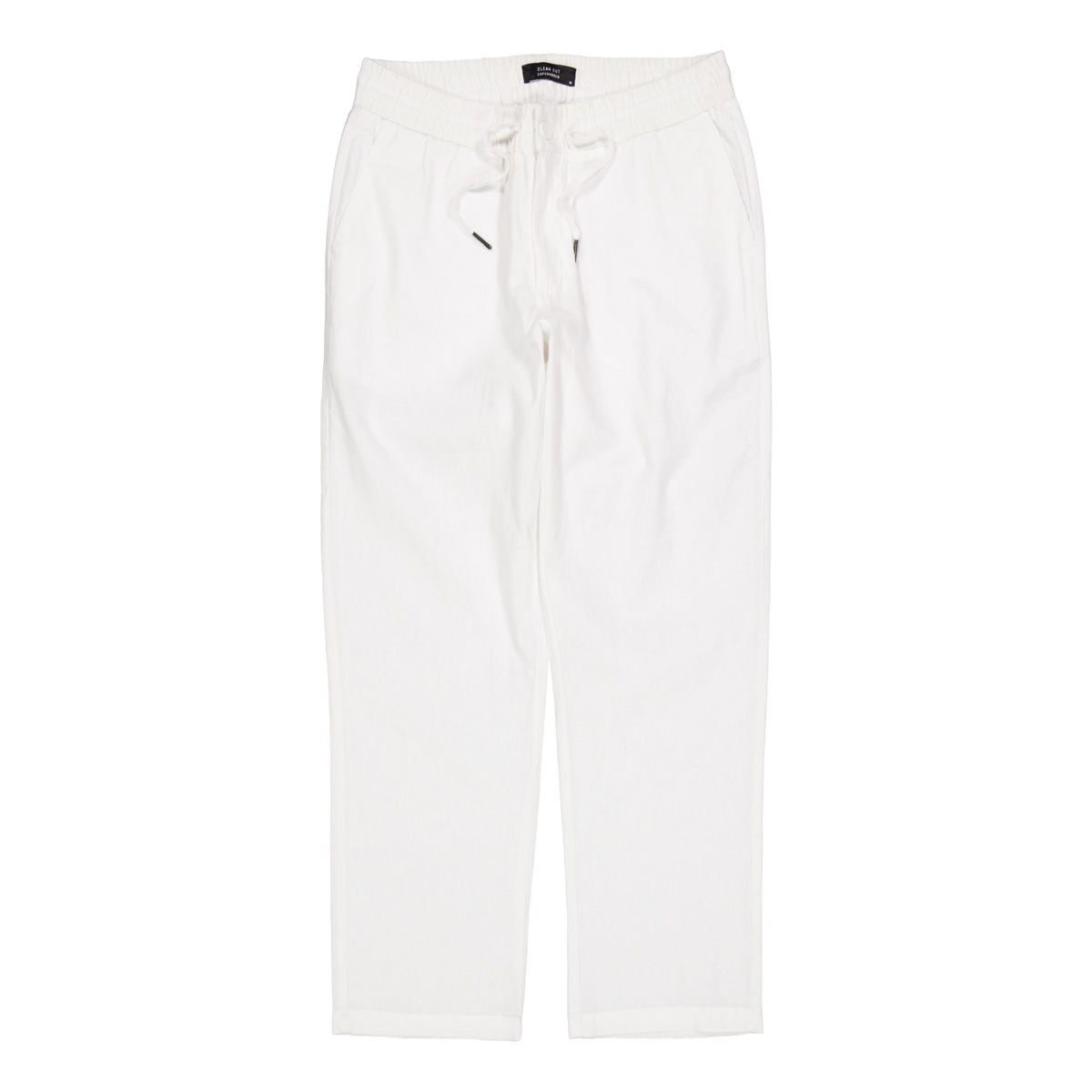 Barcelona Cotton / Linen Pants White 02