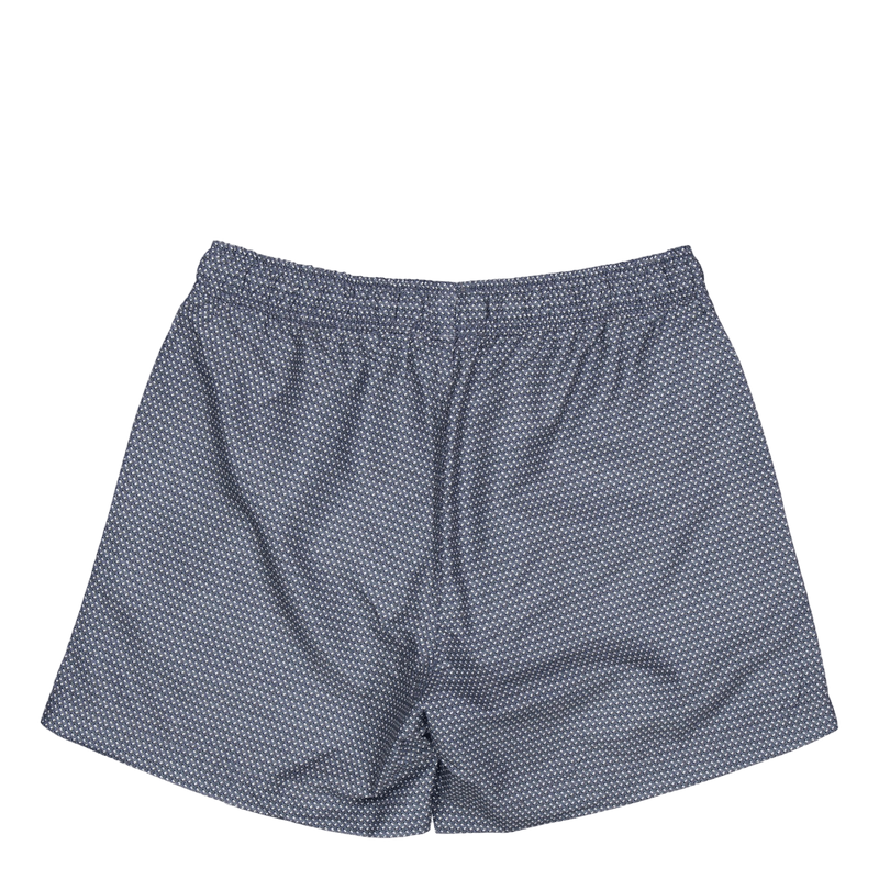 Swim Shorts Dark Navy Zig Zag