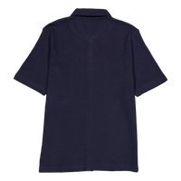 Calton Structured Shirt S/s Dark Navy
