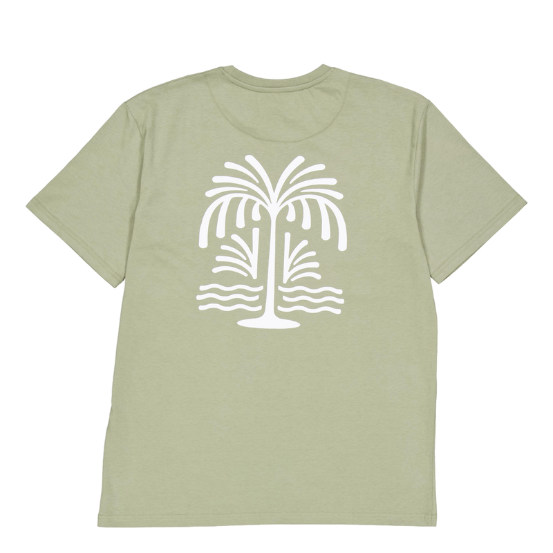 Augustus Organic Tee Dusty Green
