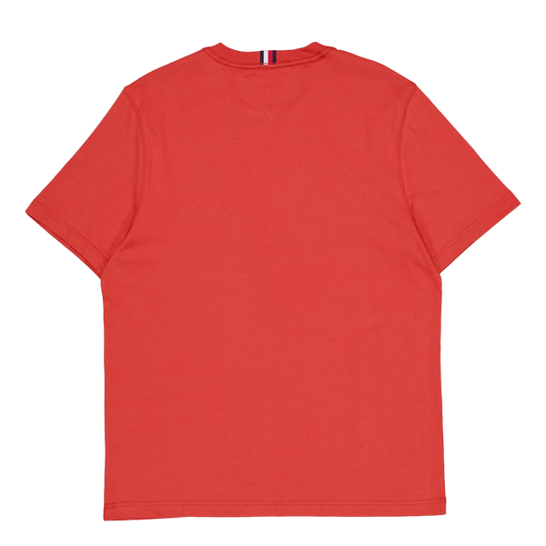 Hilfiger Chainstitch Tee Xm0-terra Red