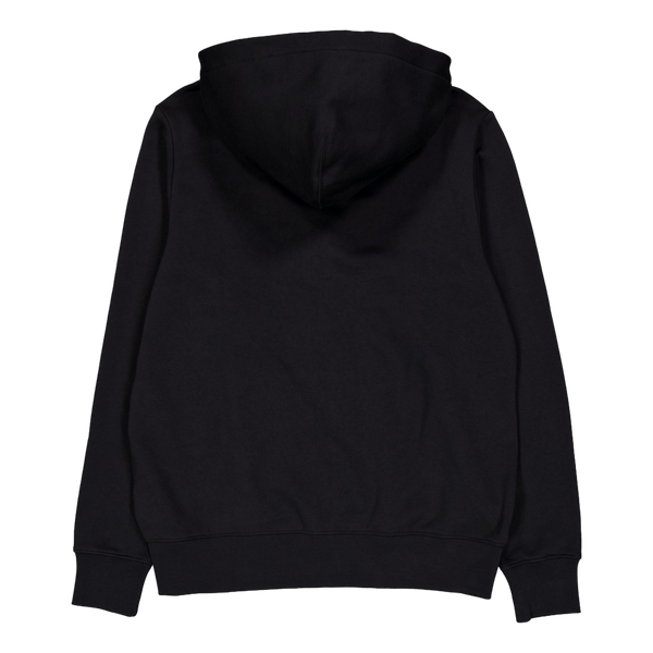 Roundall Hooded Zip Through Bds-black