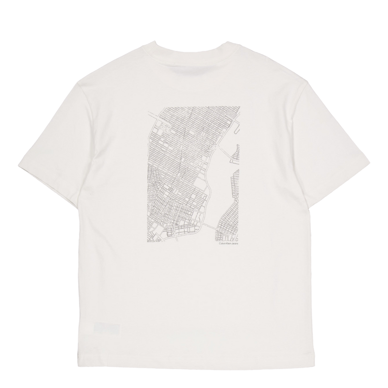 City Grid Map Tee Ybi-ivory