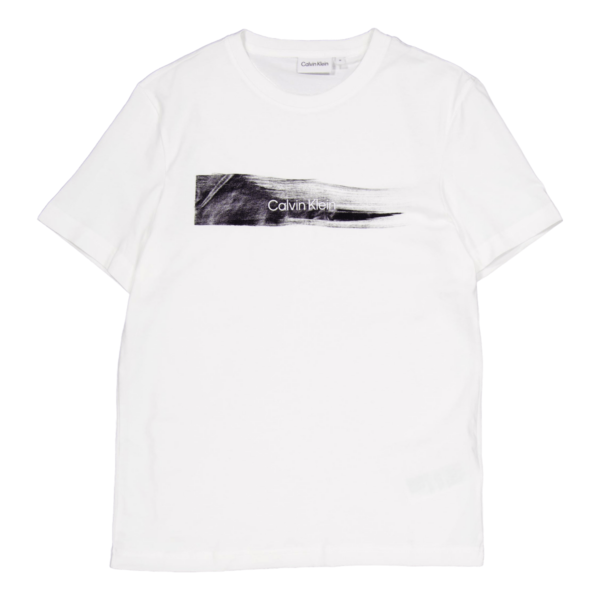 Brush Logo T-shirt Yaf-bright White