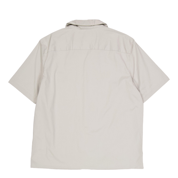 Poplin Cuban Collar S/s Shirt Pc7-london Fog