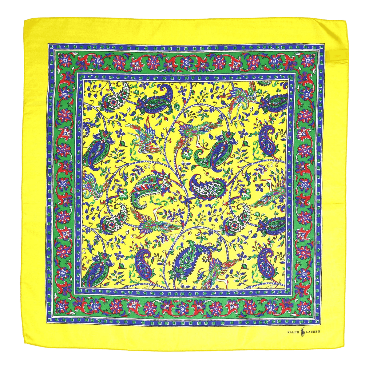 Huron Choppa-bandana 22 X 22 Yellow