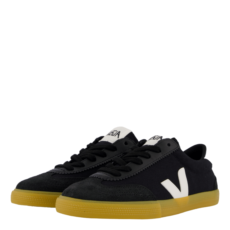 Volley Volley Canvas Blck_white_natur