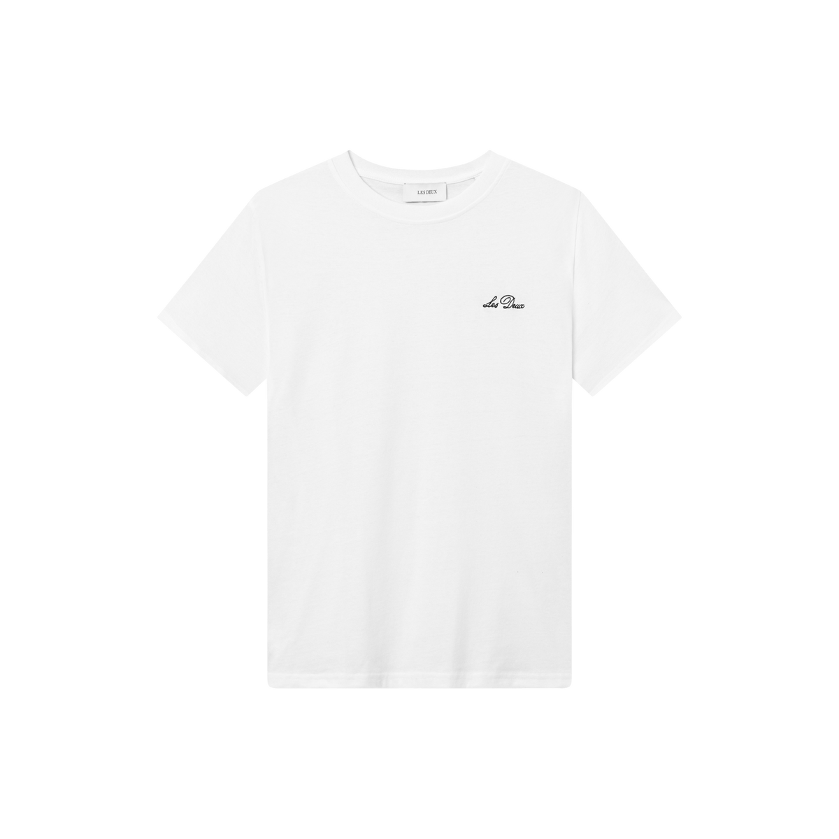 Crew T-shirt White/black