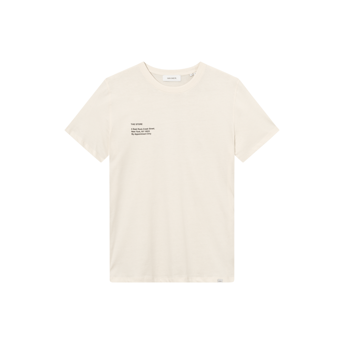 Neighborhood T-shirt Ivory/black