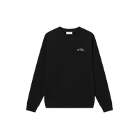 Crew Sweatshirt Black/light Ivory