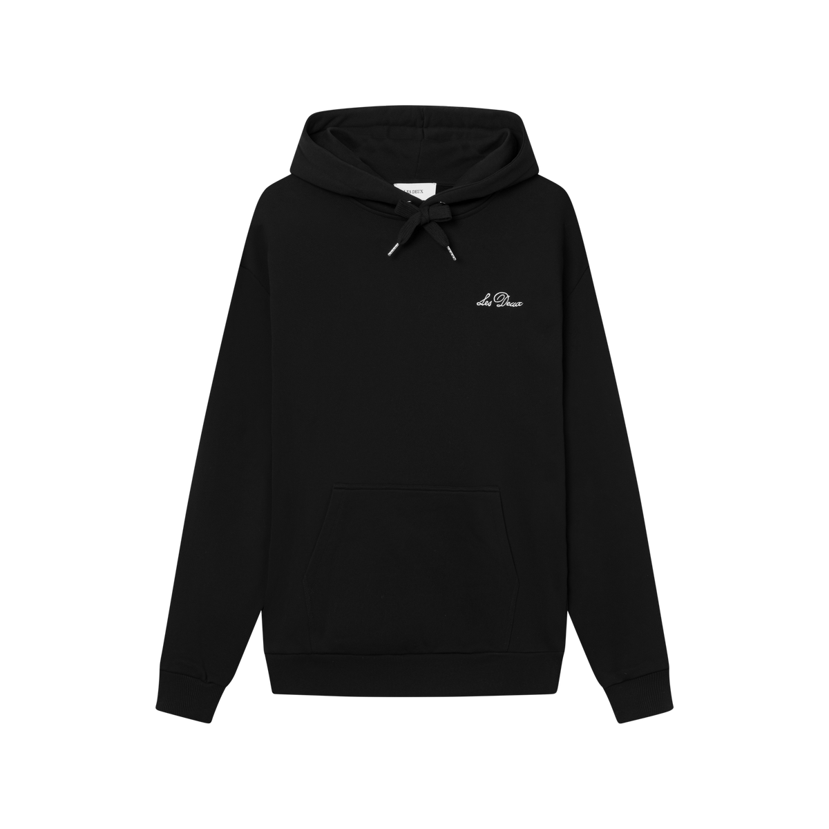 Crew Hoodie Black/light Ivory