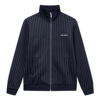 Ballier Pinstripe Track Jacket Dark Navy/light Ivory