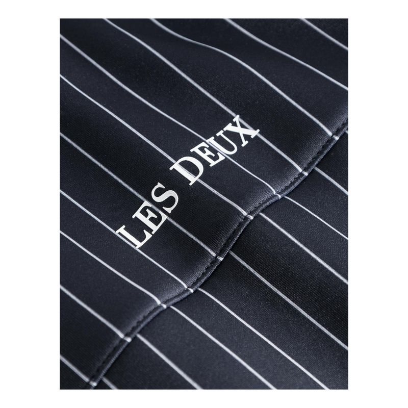 Ballier Pinstripe Track Jacket Dark Navy/light Ivory