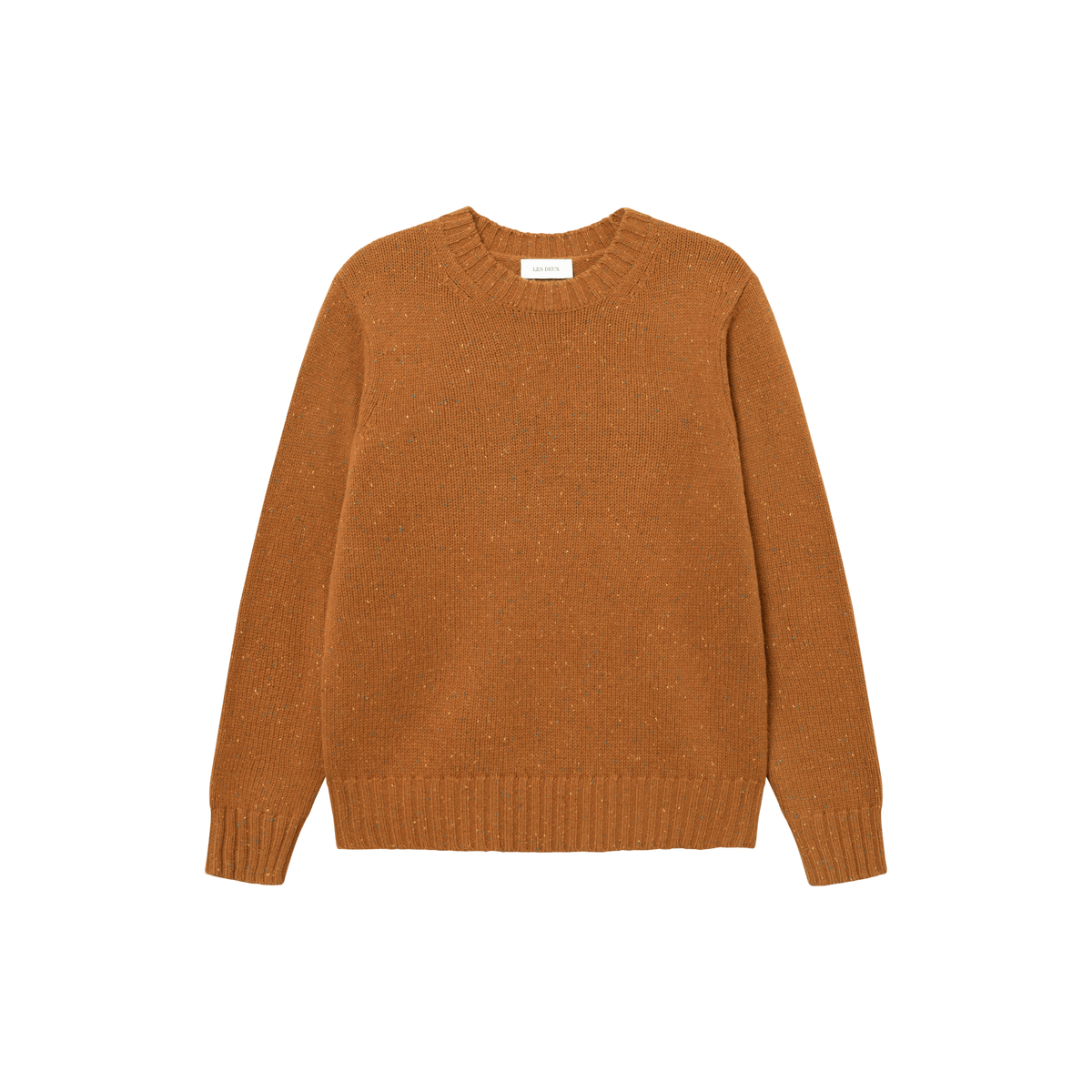 Gary Fleck Wool Roundneck Dark Ochre